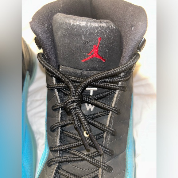 NIKE jordan 12 retro gama blue high top shoes size 10.5 men - Picture 3 of 13